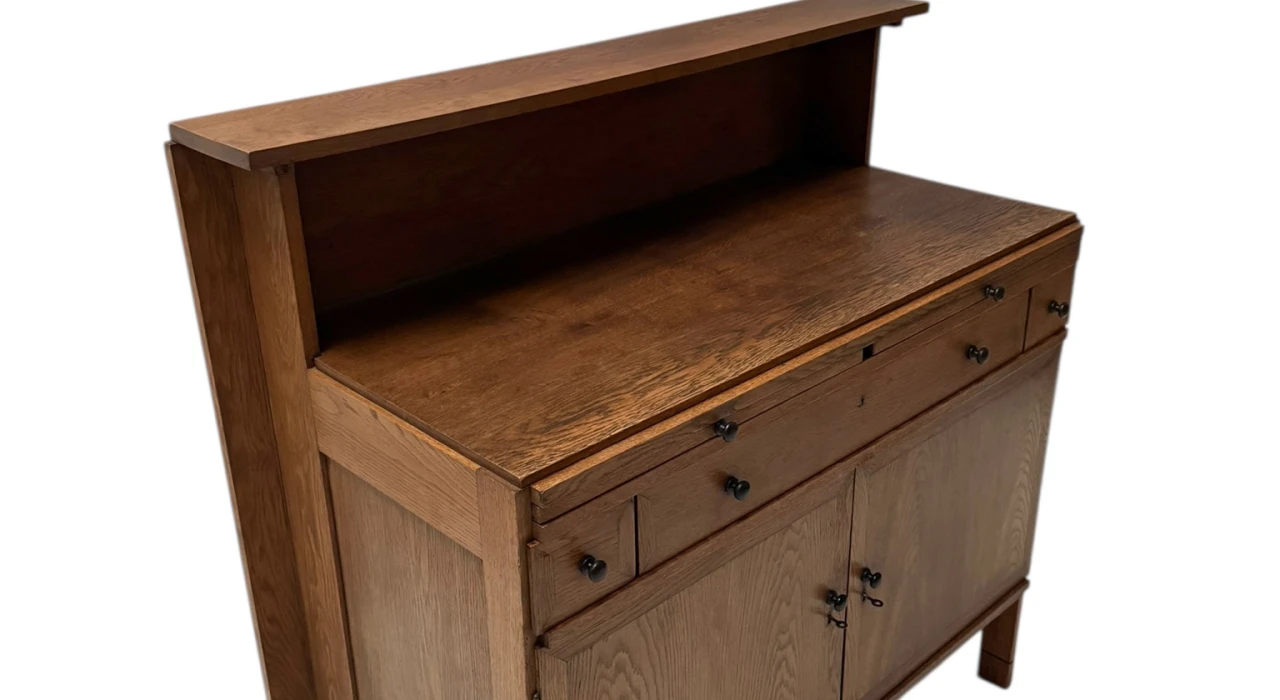 Art Deco Modernist Sideboard by Jan Wils for Meubelfabriek Eik en Linden, 1919